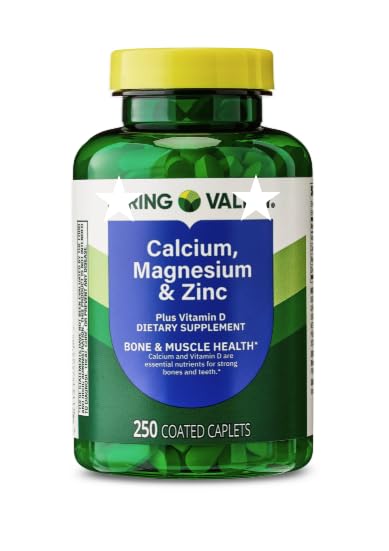 Calcium Magnesium Zinc with Vitamin D3 250 Caplets O74218