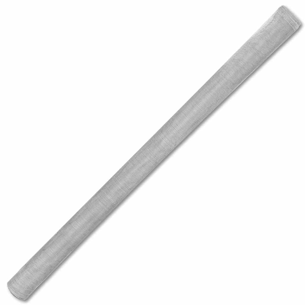 Aluminum Mesh Roll 39.4x196.9 Inch Silver Z1279