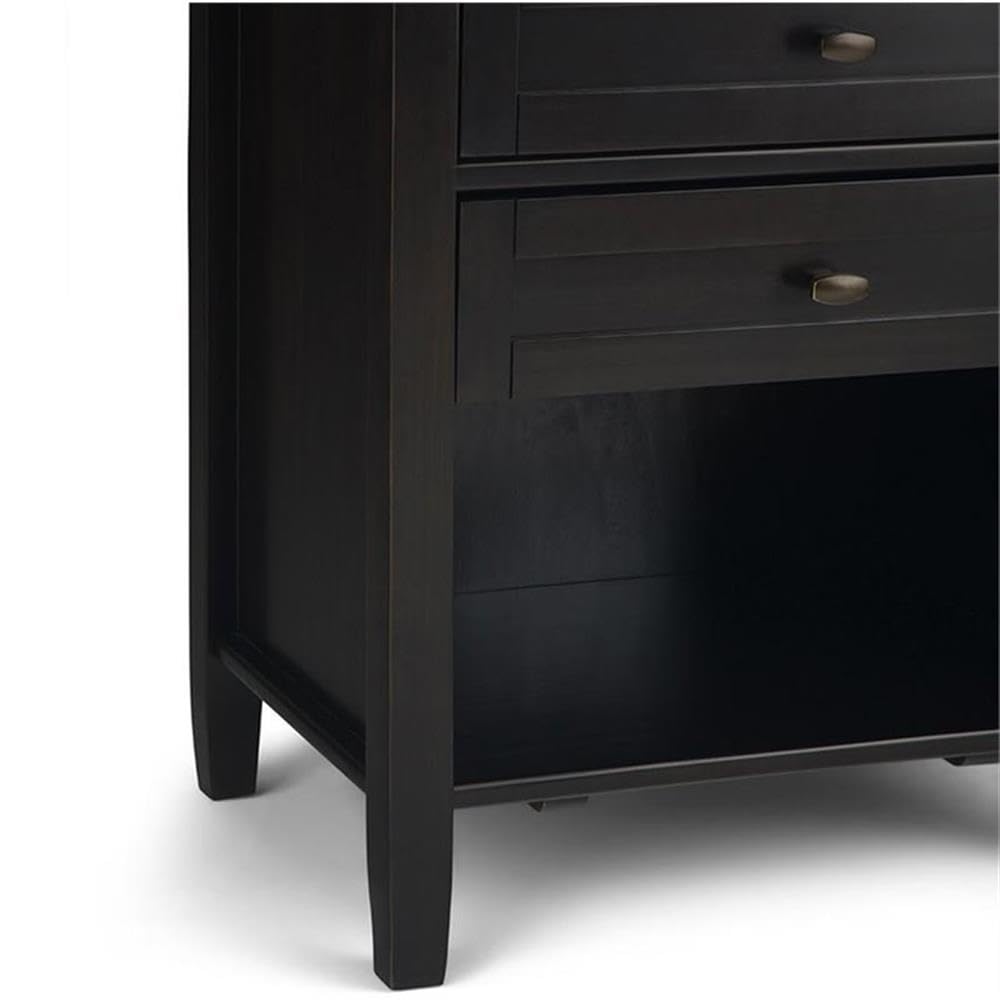 2-Piece Wood Nightstand Set S830