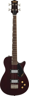 Walnut Stain Short-Scale Electric Bass Guitar V8142