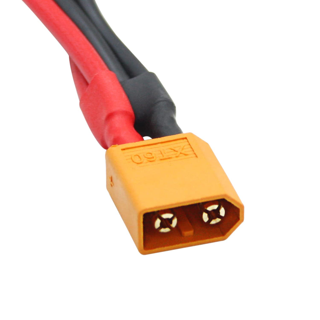 XT60 Parallel Battery Connector Cable 3.9" Y Splitter Adapter Plug L81326