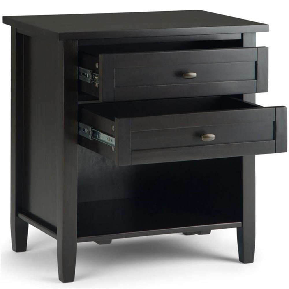 2-Piece Wood Nightstand Set S830