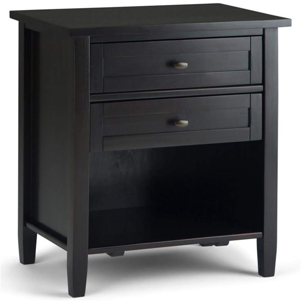 2-Piece Wood Nightstand Set S830