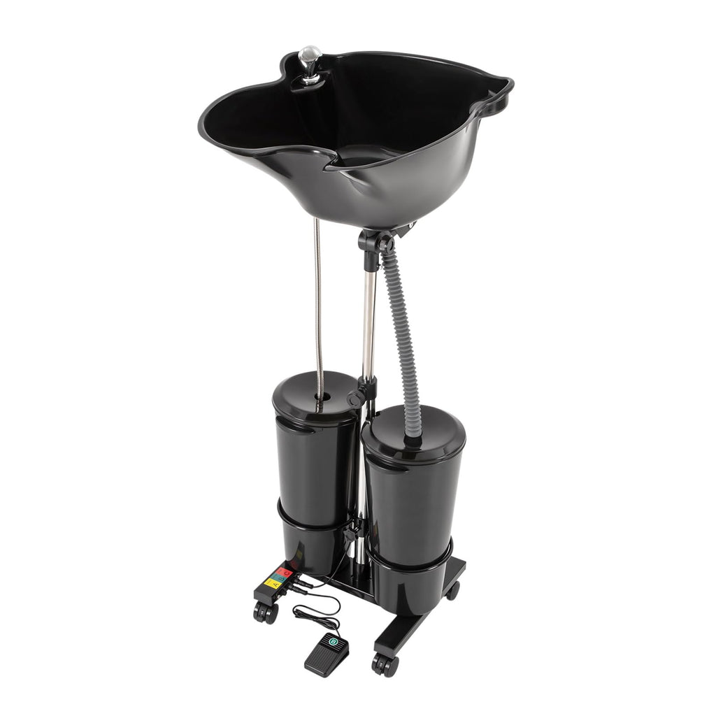 Portable Plastic Shampoo Bowl with Electric Pump G6501