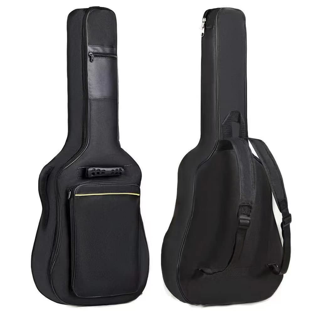40 41 42 Inch Acoustic Folk Guitar Bag Backpack 600D Oxford Soft Carry Case S39186