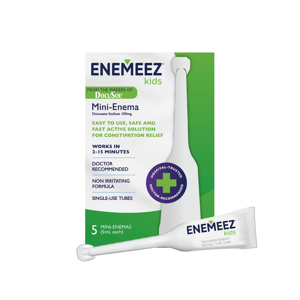 Kids Enema Single-Use Tubes E50844