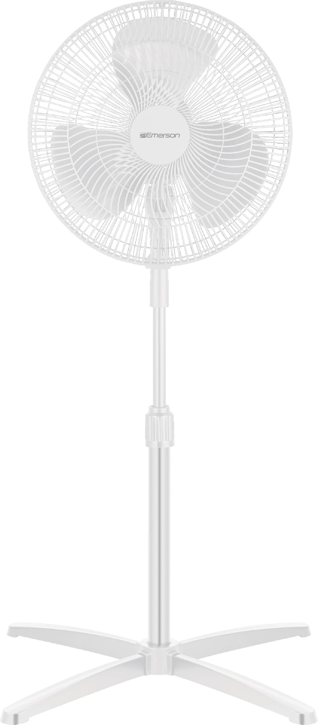 16-inch Oscillating Pedestal Fan with 3-Speed Control, White K754658
