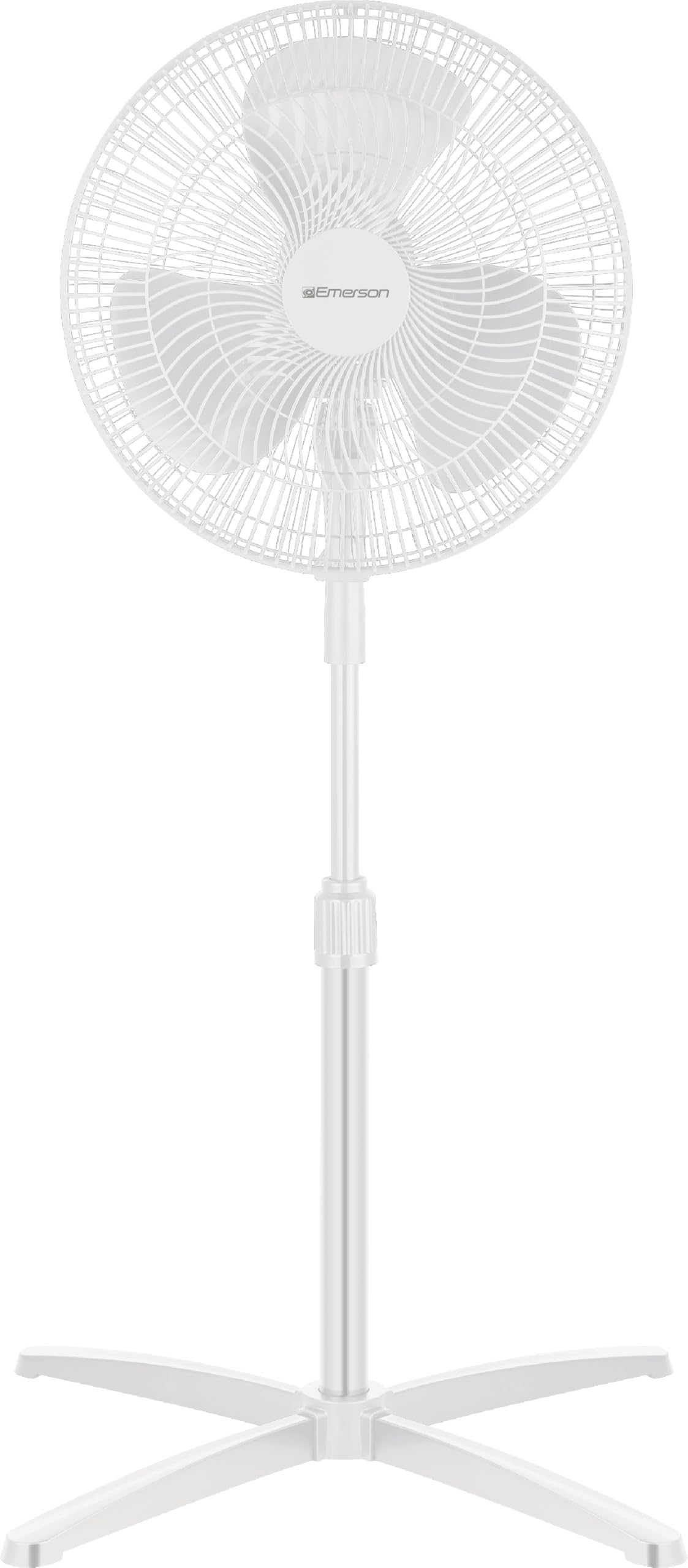 16-inch Oscillating Pedestal Fan with 3-Speed Control, White K754658
