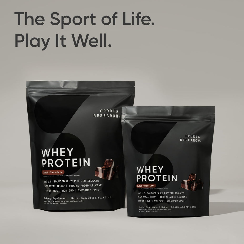 Whey Protein Isolate Powder Dutch Chocolate 5.42lb Bag R9463