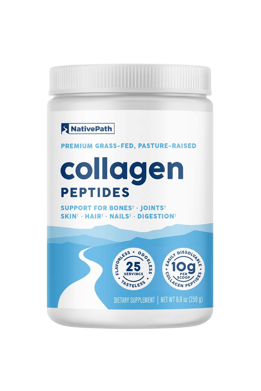 Hydrolyzed Type 1 & 3 Collagen Powder 8.8 oz R19920