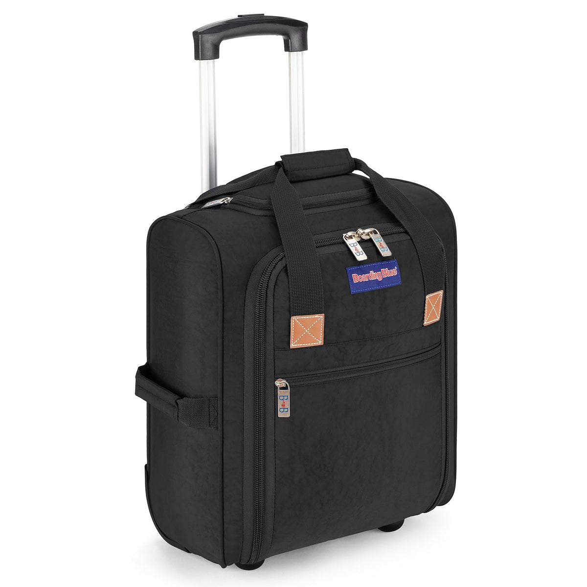 17x13x8 Inches Rolling Underseat Travel Bag Black X43528