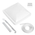 14" RV Roof Vent Cover with Rubber Seal Strip V8490