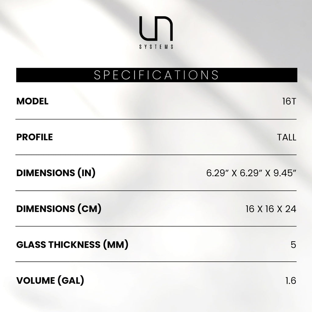 Ultra Clear Rimless Low Iron Glass Aquarium P937