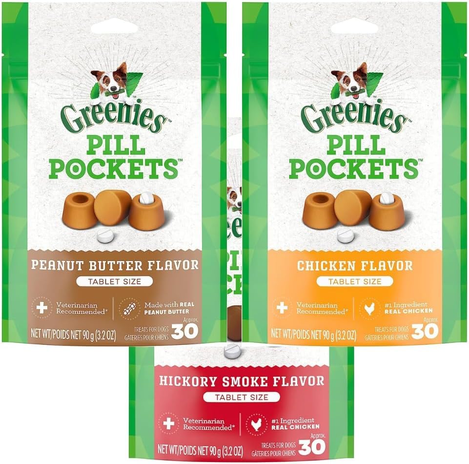 Flavored Dog Treats 90 Tablets 3 Pack X782279