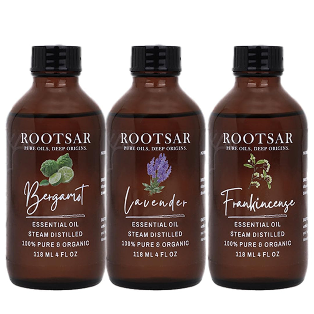 3 Pack Essential Oils 4 Fl Oz G510