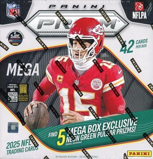 2025 Panini Football Factory Sealed MEGA Box V213684