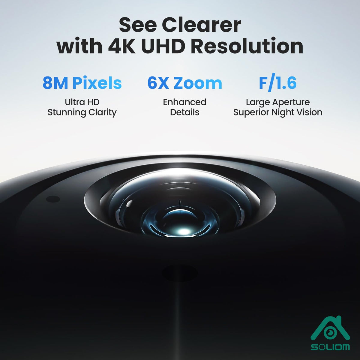 4K Solar Security Cameras Wireless Outdoor System 4-Cam Kit D513