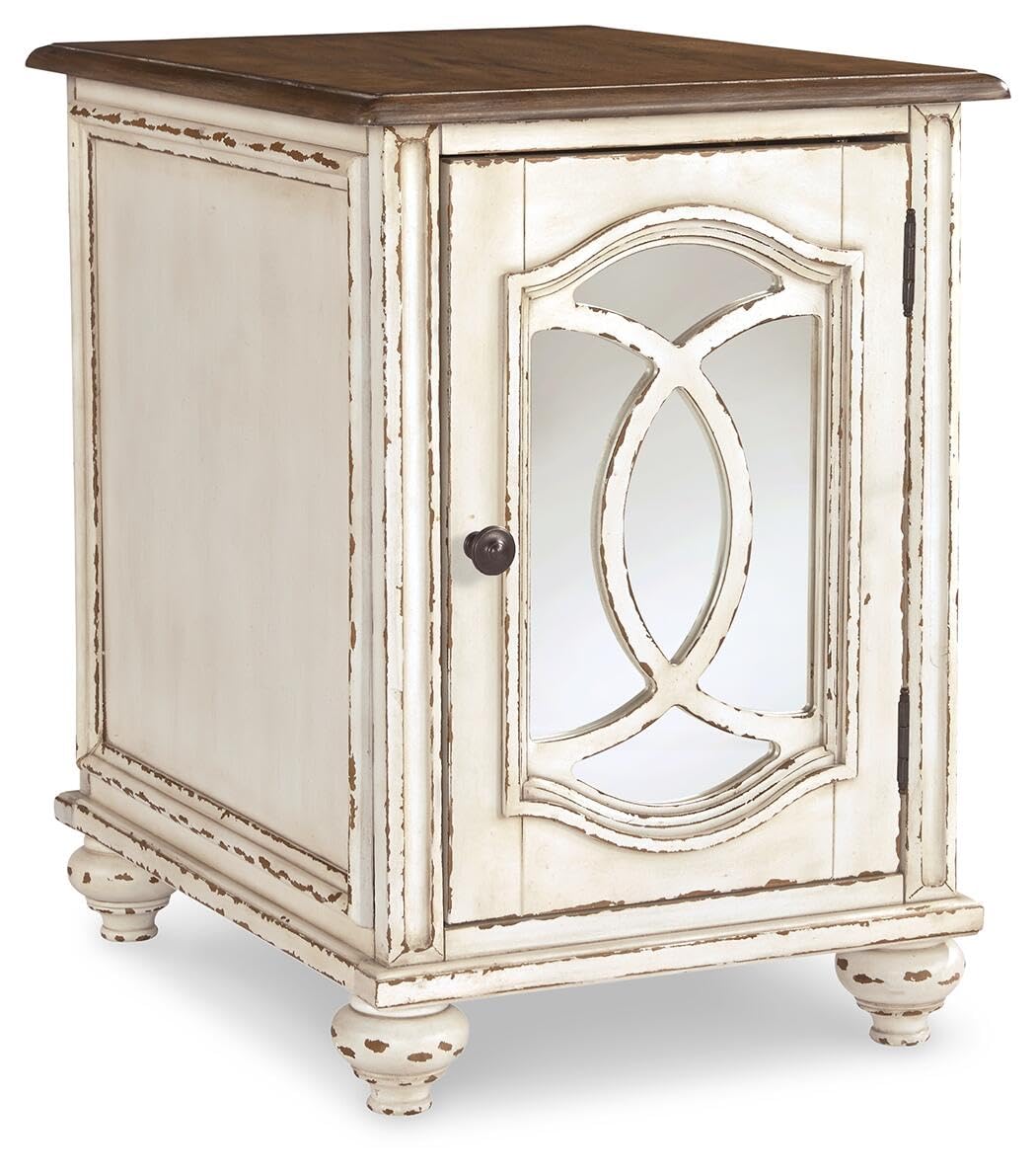 Chairside End Table with Storage B6548