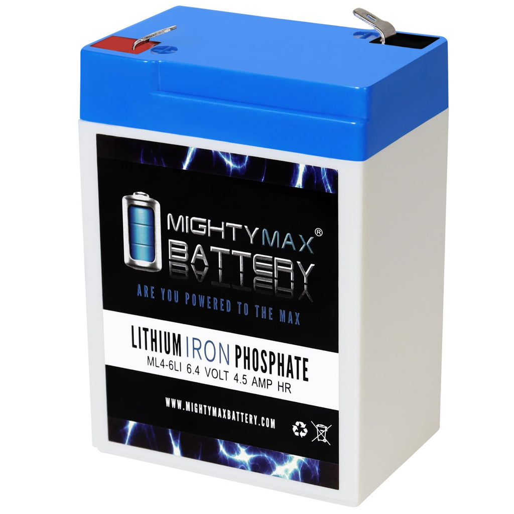 6V 4.5AH Lithium Replacement Battery O8086