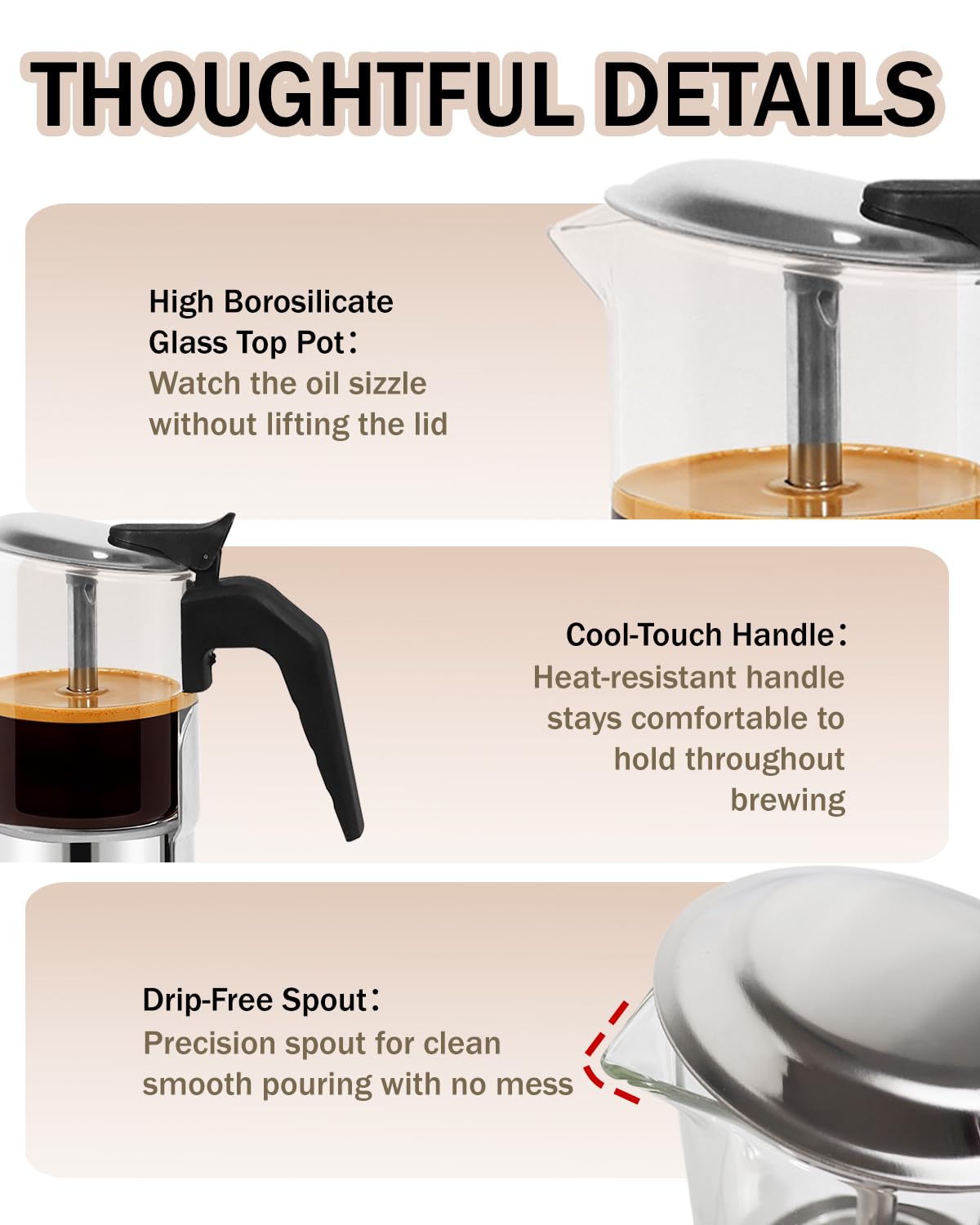 9 Cup 15 oz Stovetop Espresso Moka Pot E29290