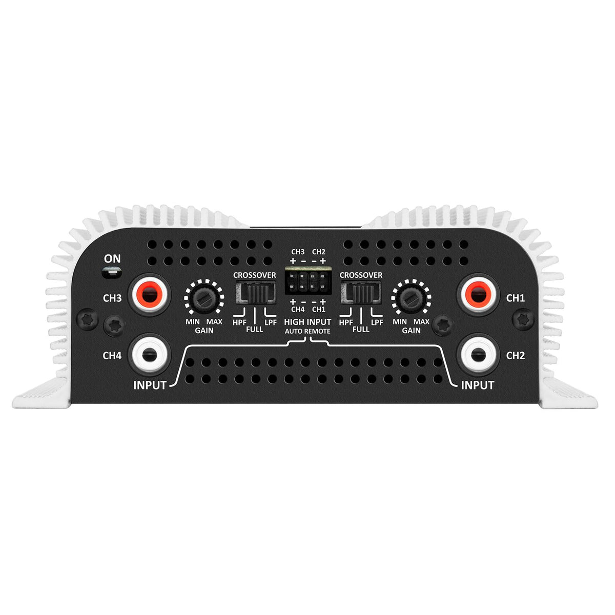 2 Ohms 440W RMS 4-Channel Car Stereo Amplifier I336429