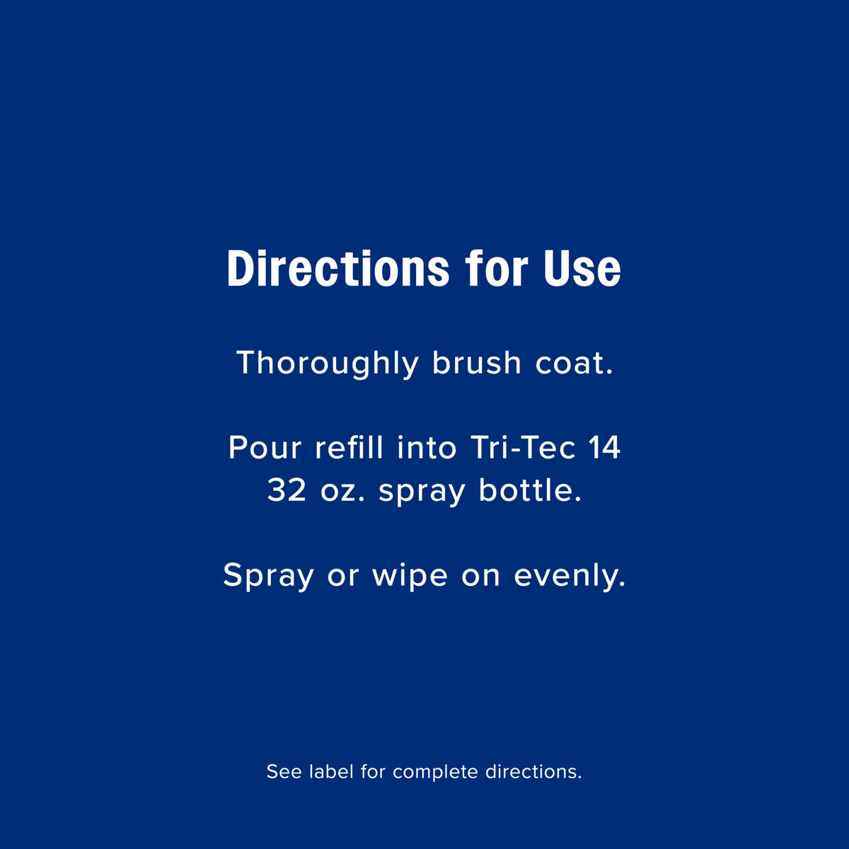 Fly Spray for Horses 128 oz V504