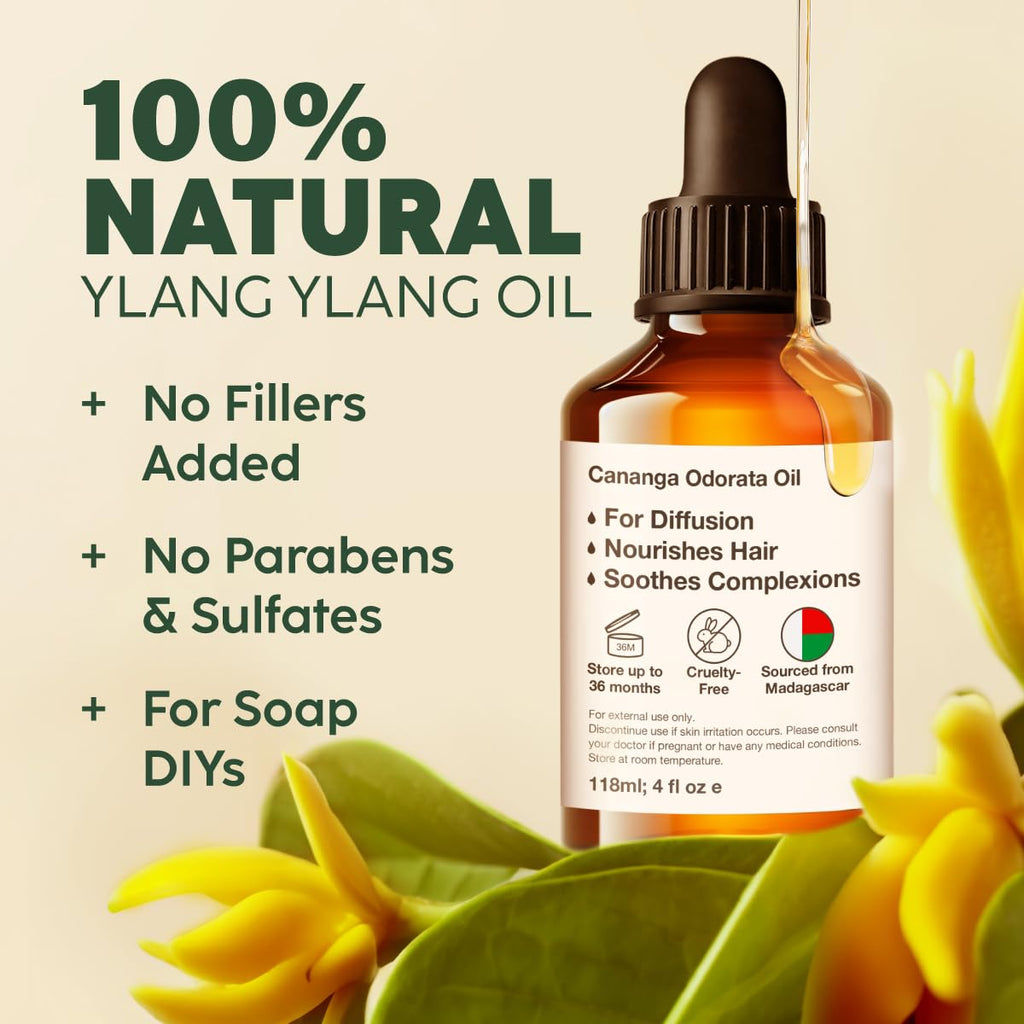 Lavender & Ylang Ylang Essential Oil Set 2x4 fl oz Q807845