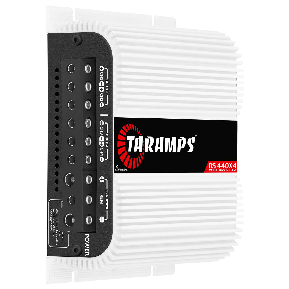 2 Ohms 440W RMS 4-Channel Car Stereo Amplifier I336429