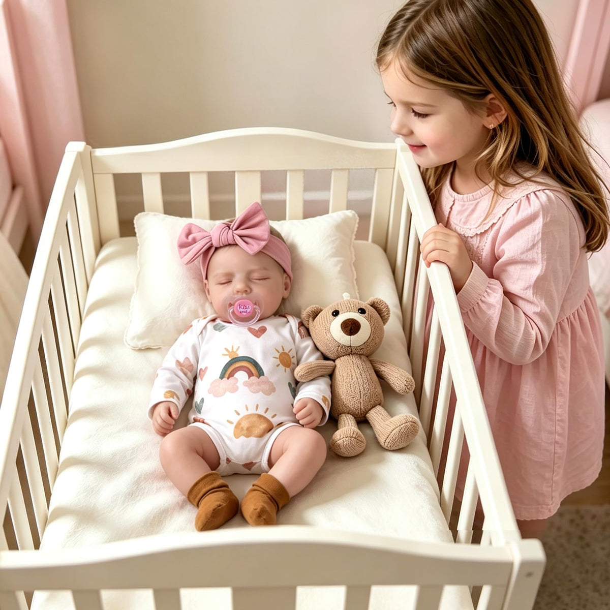 20-Inch Newborn Girl Doll A43011