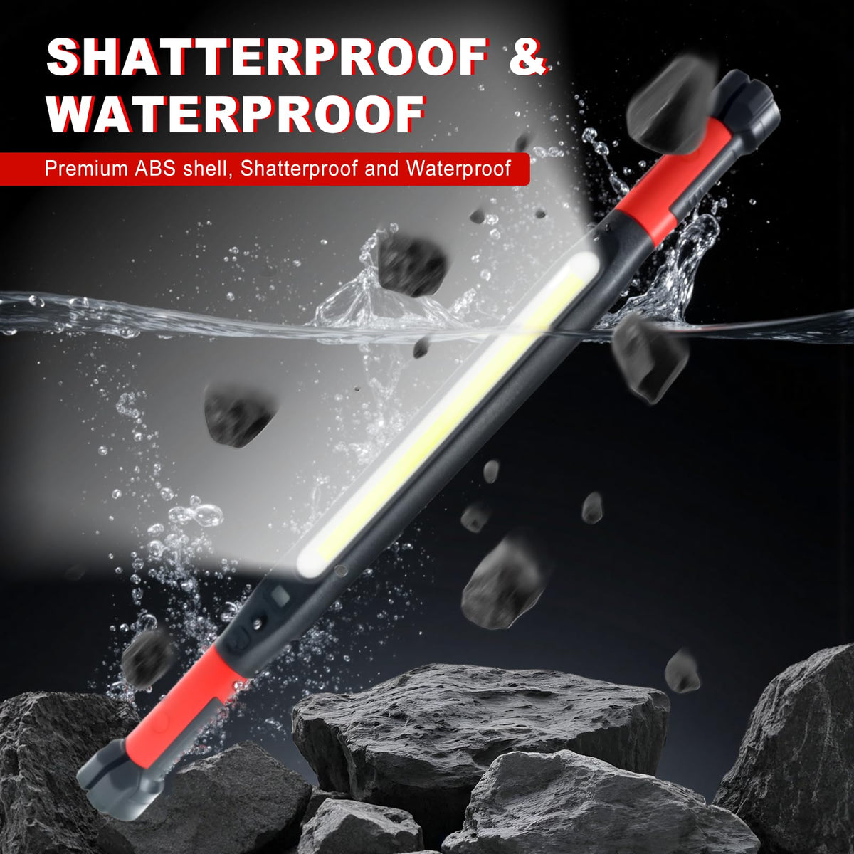 3000 Lumens Rechargeable Magnetic LED Work Light U92495