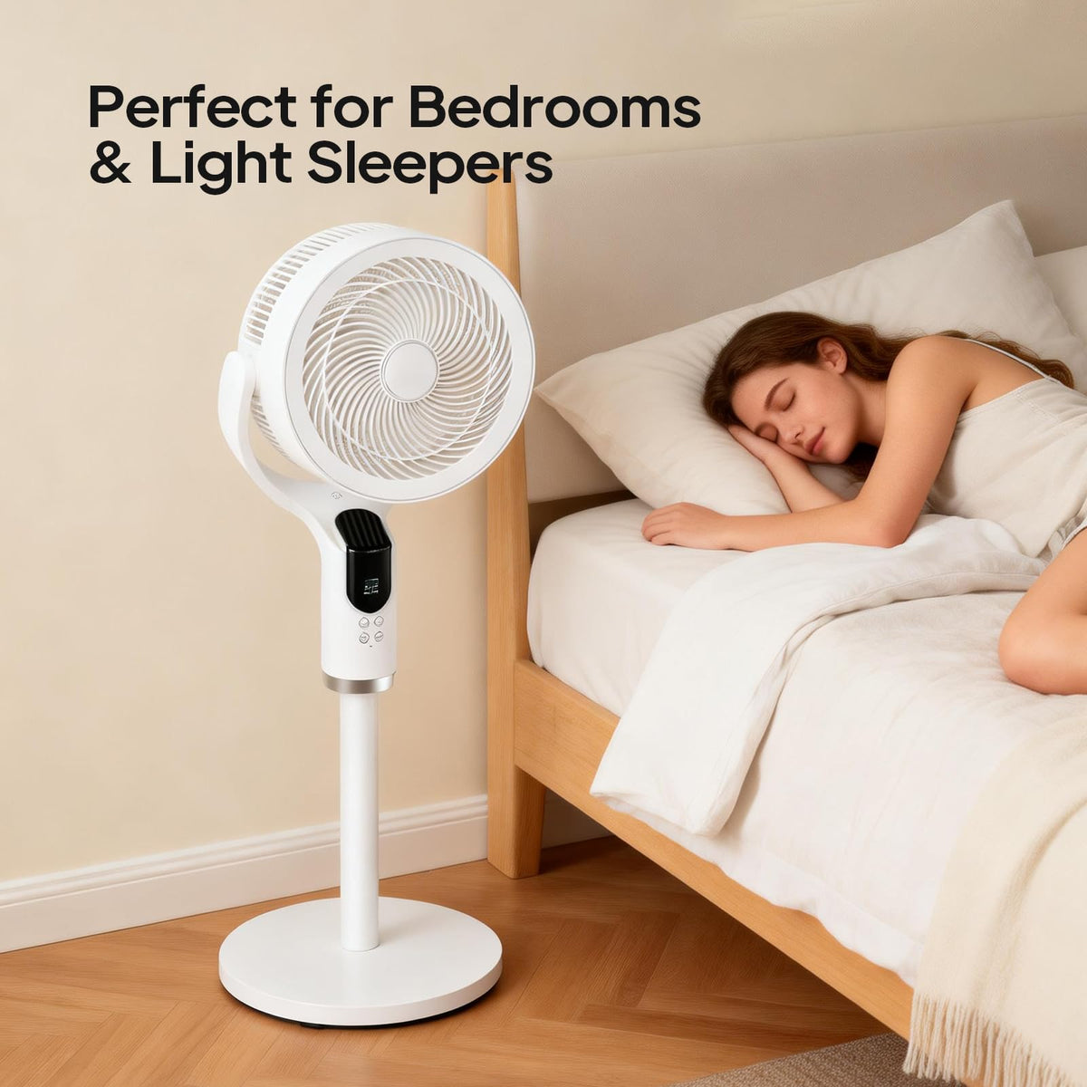 3-in-1 Oscillating Standing Fan with Adjustable Height G295