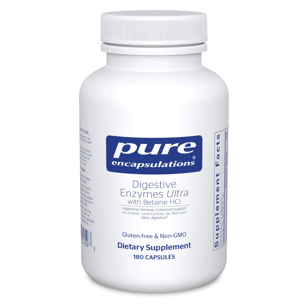 Digestive Enzymes Ultra with Betaine HCl, 180 Capsules S96790
