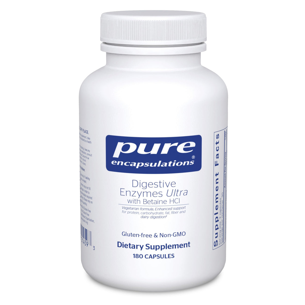 Digestive Enzymes Ultra with Betaine HCl, 180 Capsules S96790