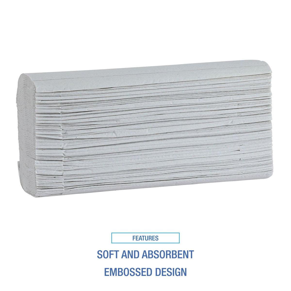 Green Multifold Towels, 250 per Pack, Case of 16 Packs K985035