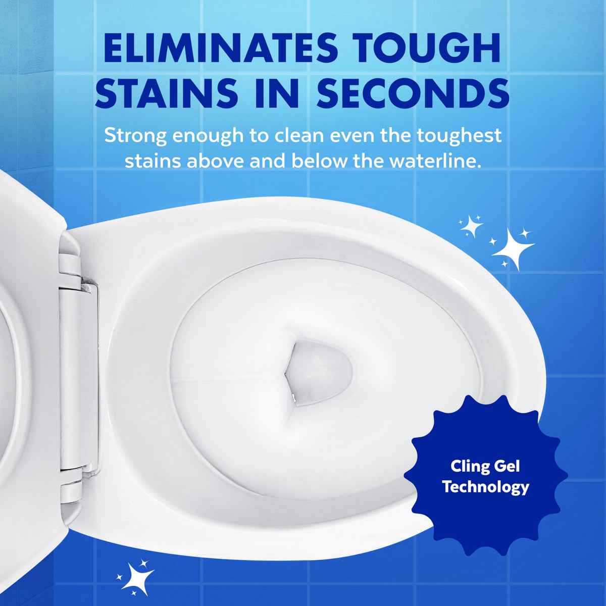 Toilet Bowl Cleaner Clinging Gel 24 oz 2 Pack D599975