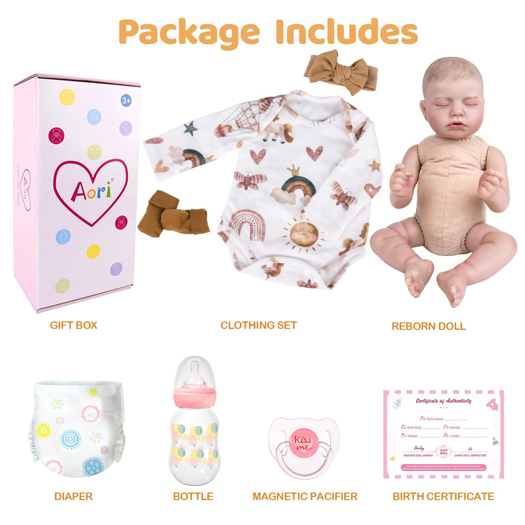 20-Inch Newborn Girl Doll A43011