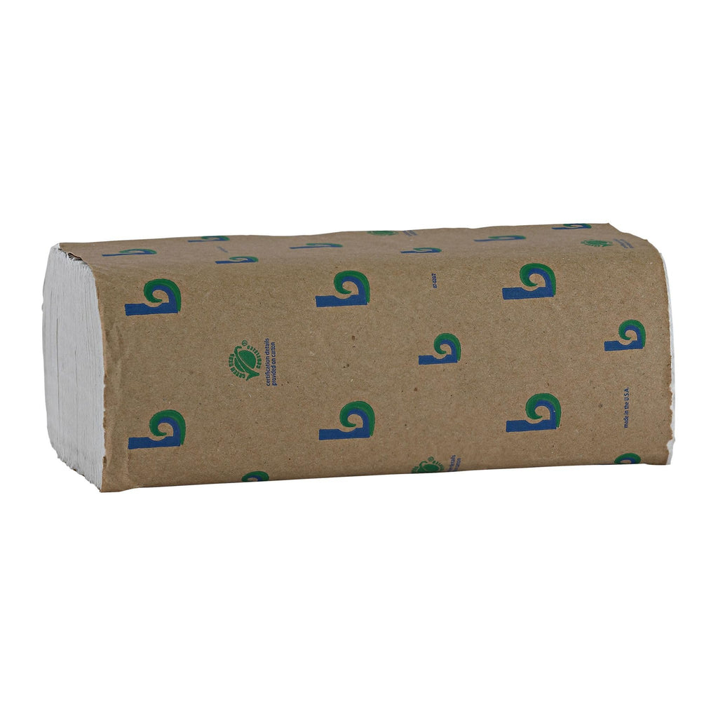 Green Multifold Towels, 250 per Pack, Case of 16 Packs K985035