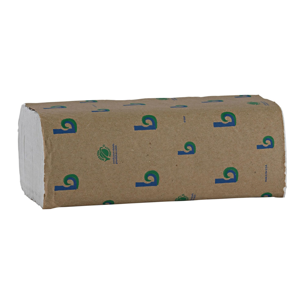 Green Multifold Towels, 250 per Pack, Case of 16 Packs K985035