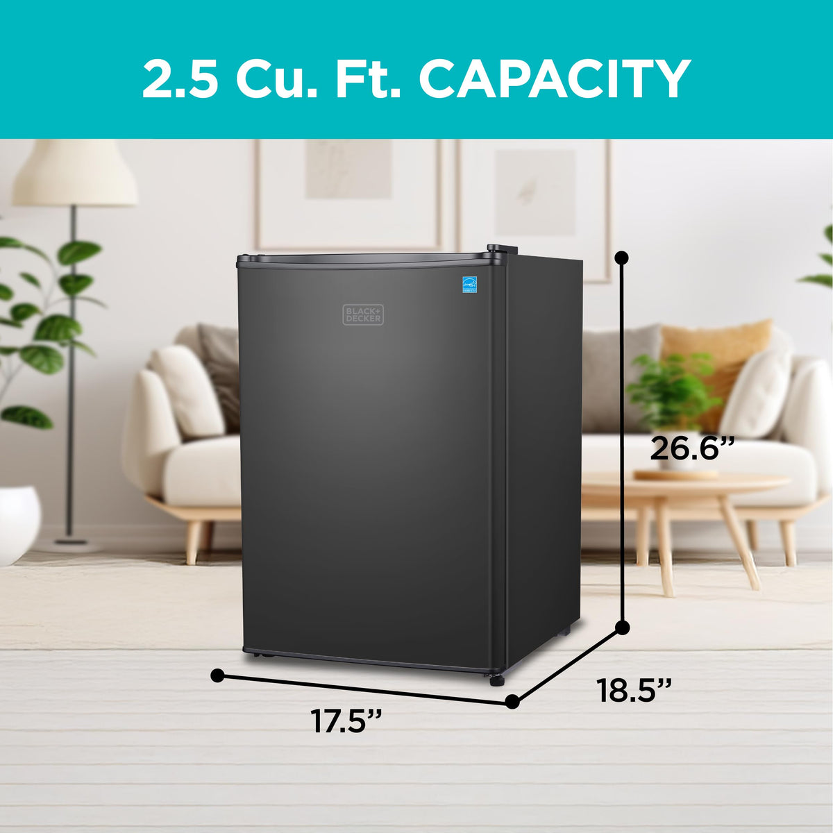 2.5 Cu. Ft. Compact Refrigerator M53049