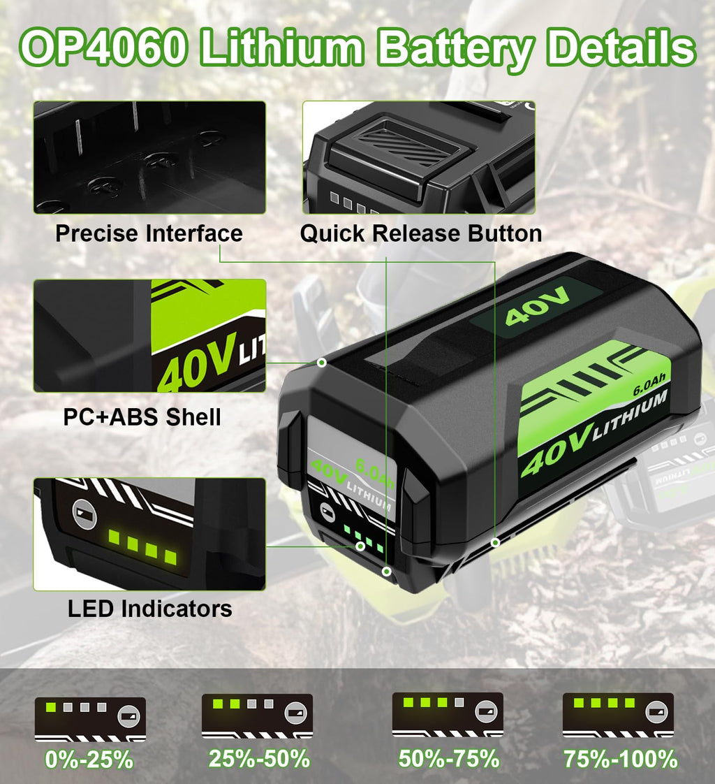 40V Battery 2-Pack A2834