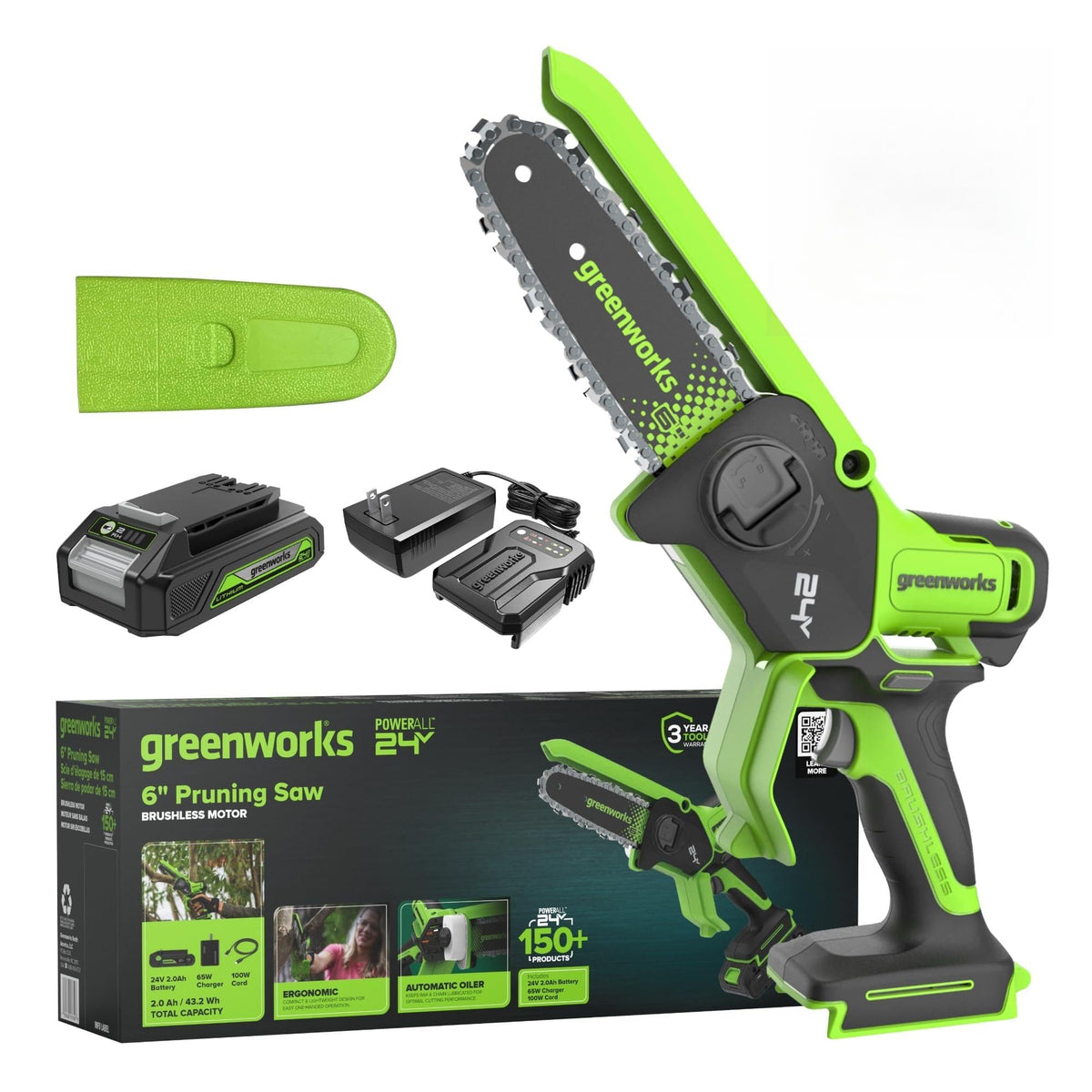24V 6 in Mini Pruning Chainsaw R966890