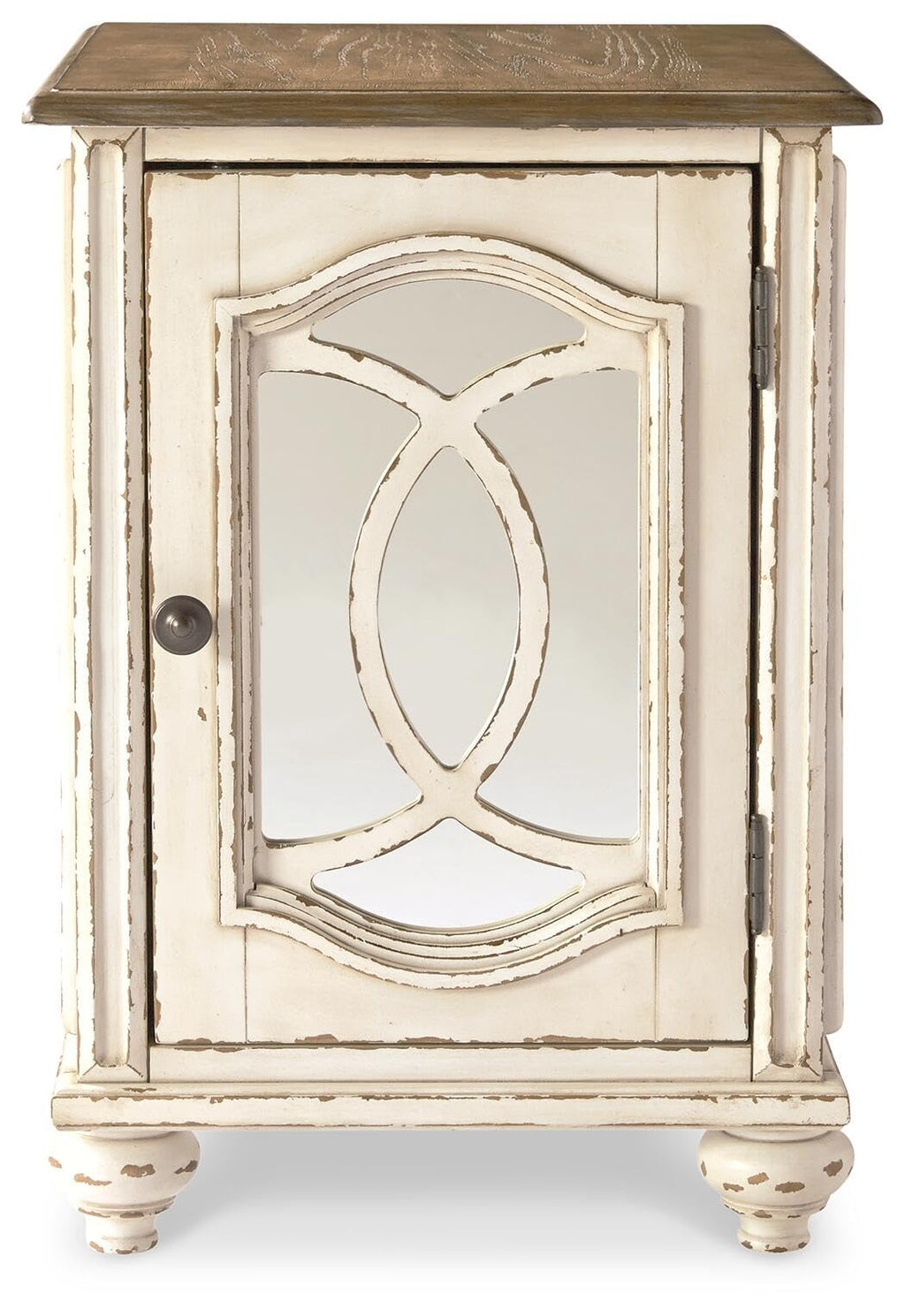 Chairside End Table with Storage B6548