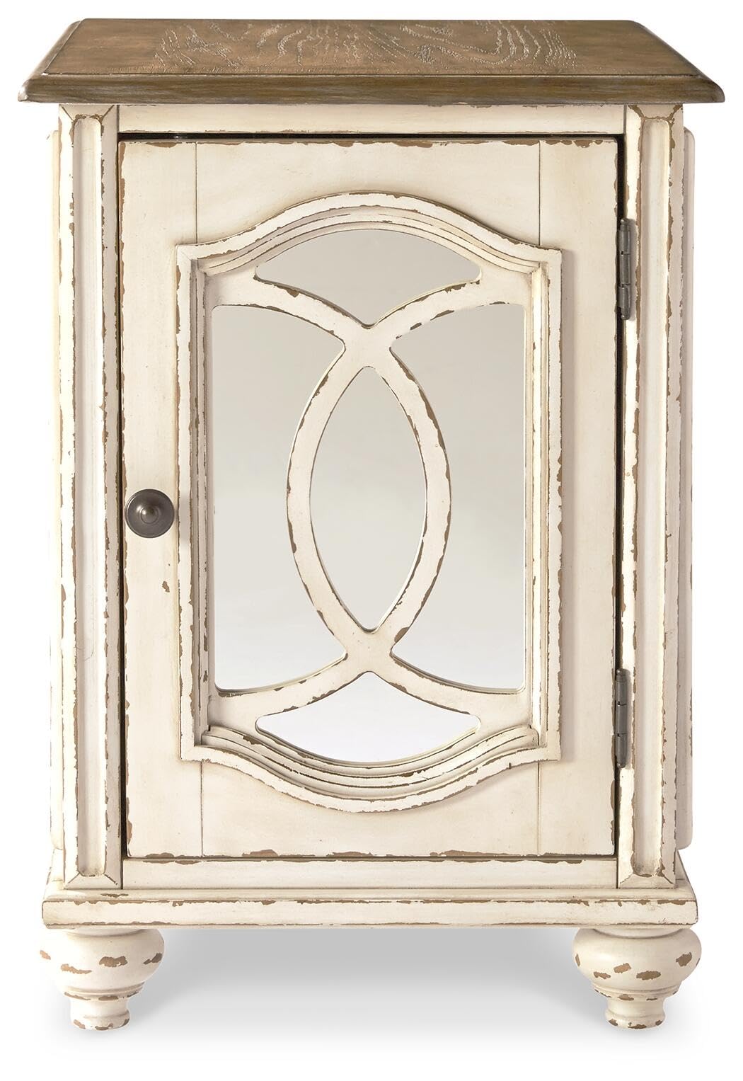 Chairside End Table with Storage B6548