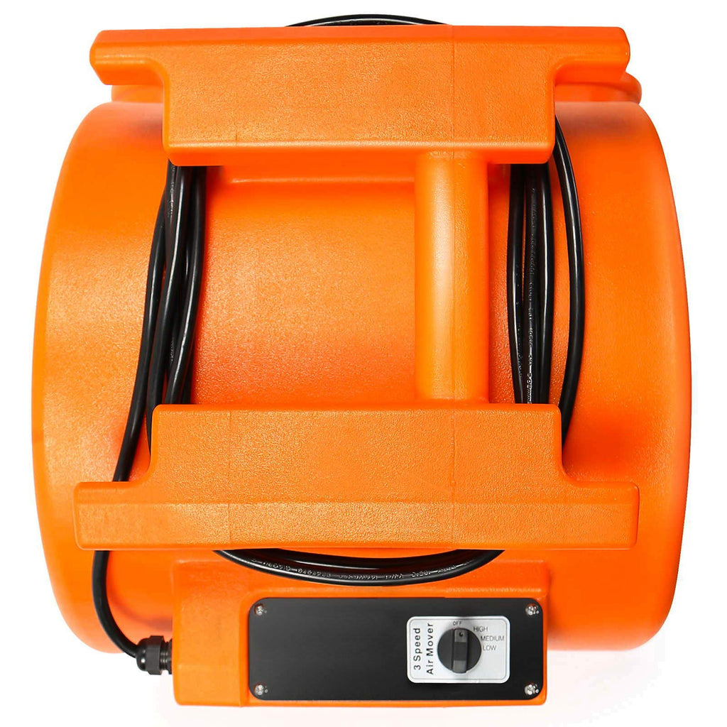 12pk 3 Speed 1 HP Stackable Air Mover Floor Fan Q221