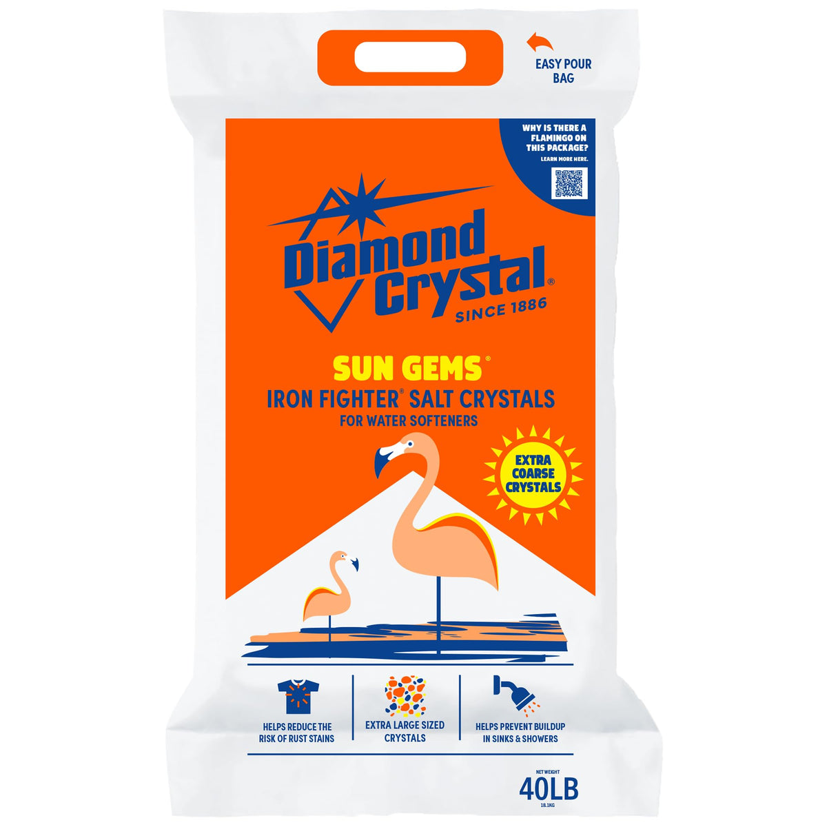 6 Pack Water Softener Salt, 40 Pounds V32390