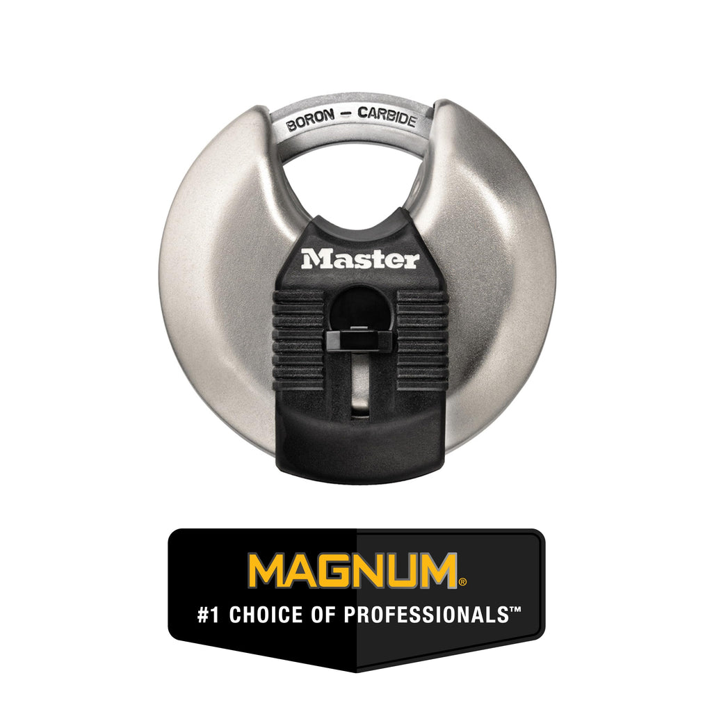 2-3/4-inch Wide Stainless Steel Disc Padlock L770