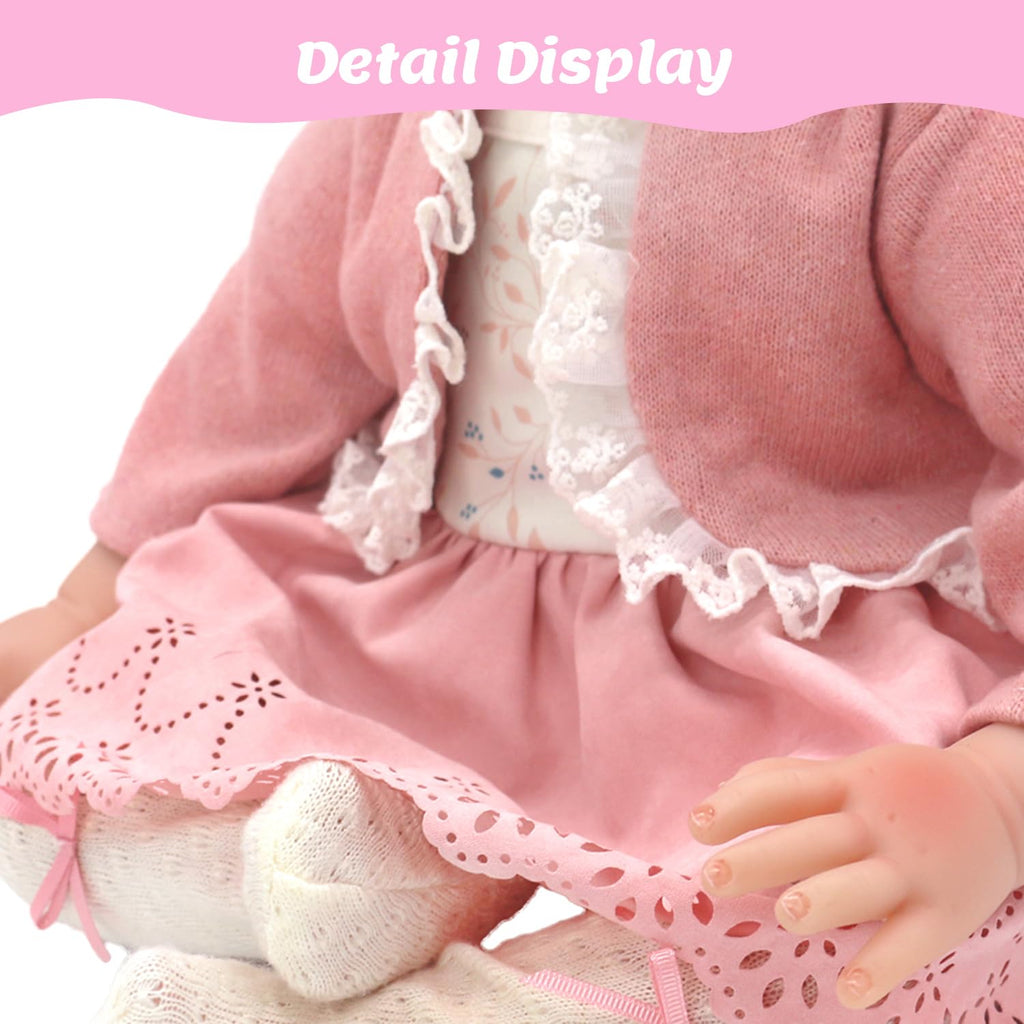 20-22 Inch Reborn Baby Doll Clothes & Accessories Set E217988