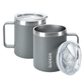 2PCS 14oz Insulated Stainless Steel Coffee Mug with Lid V24753