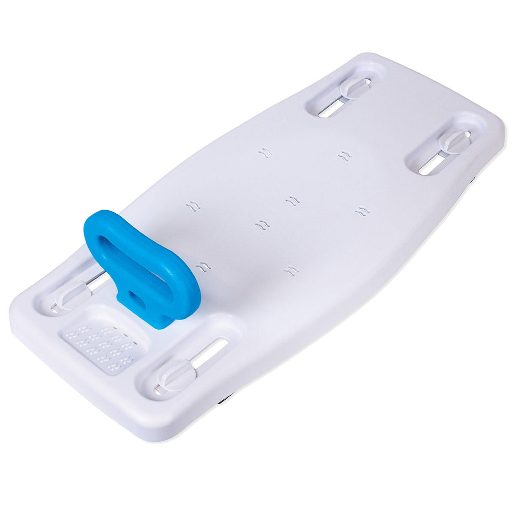 Portable Shower Bench with Adjustable Width and 300 Pound Weight Capacity P56353