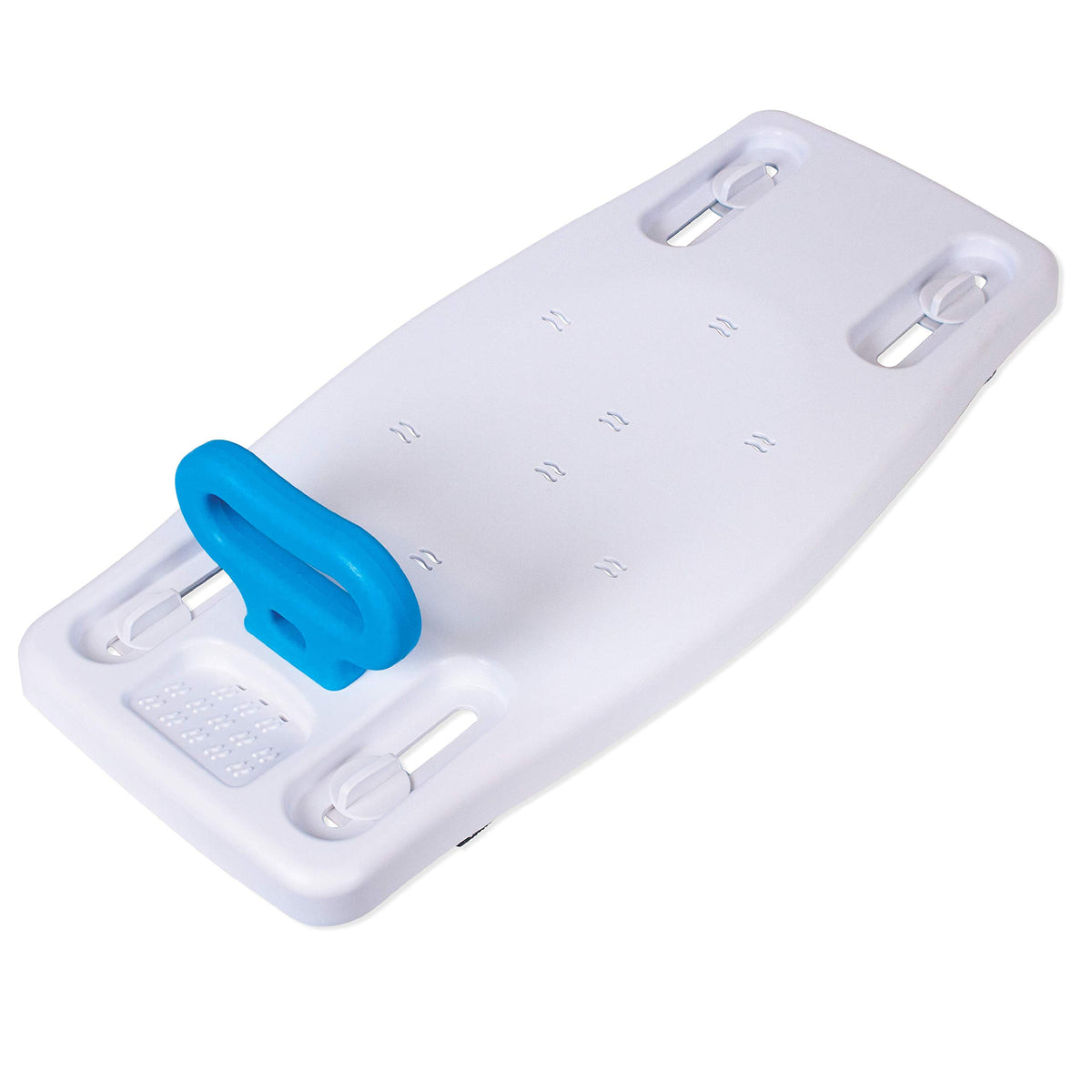 Portable Shower Bench with Adjustable Width and 300 Pound Weight Capacity P56353